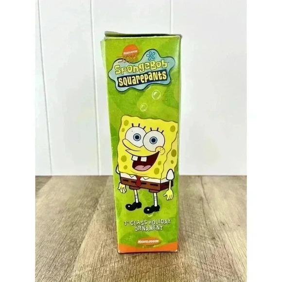 Spongebob Squarepants & Patrick Kurt Adler 2003 Glass Christmas Ornament Vtg Y2K - Picture 7 of 9